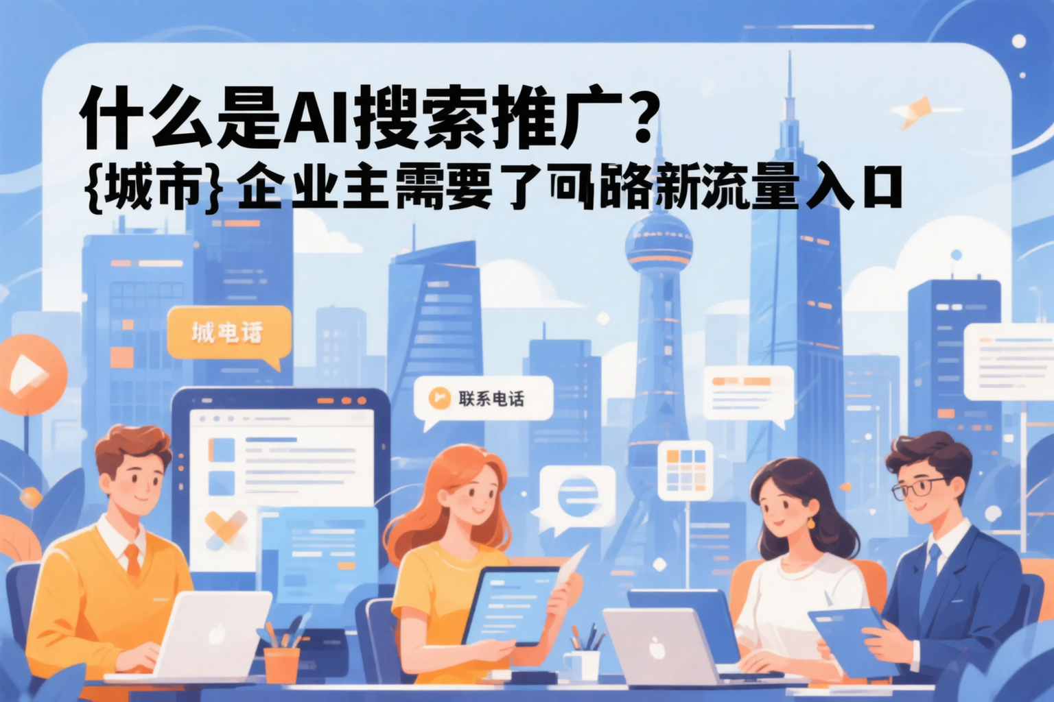 什么是AI搜索推广?新余企业主需要了解的新流量入口