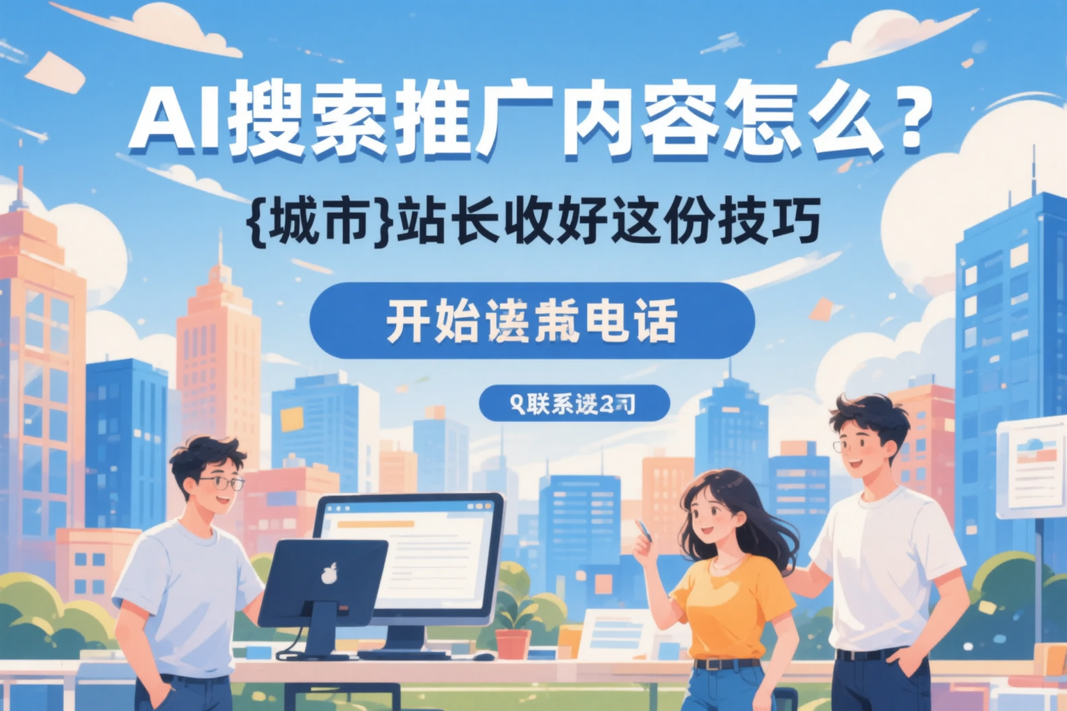 AI搜索推广内容怎么写?新余站长收好这份技巧