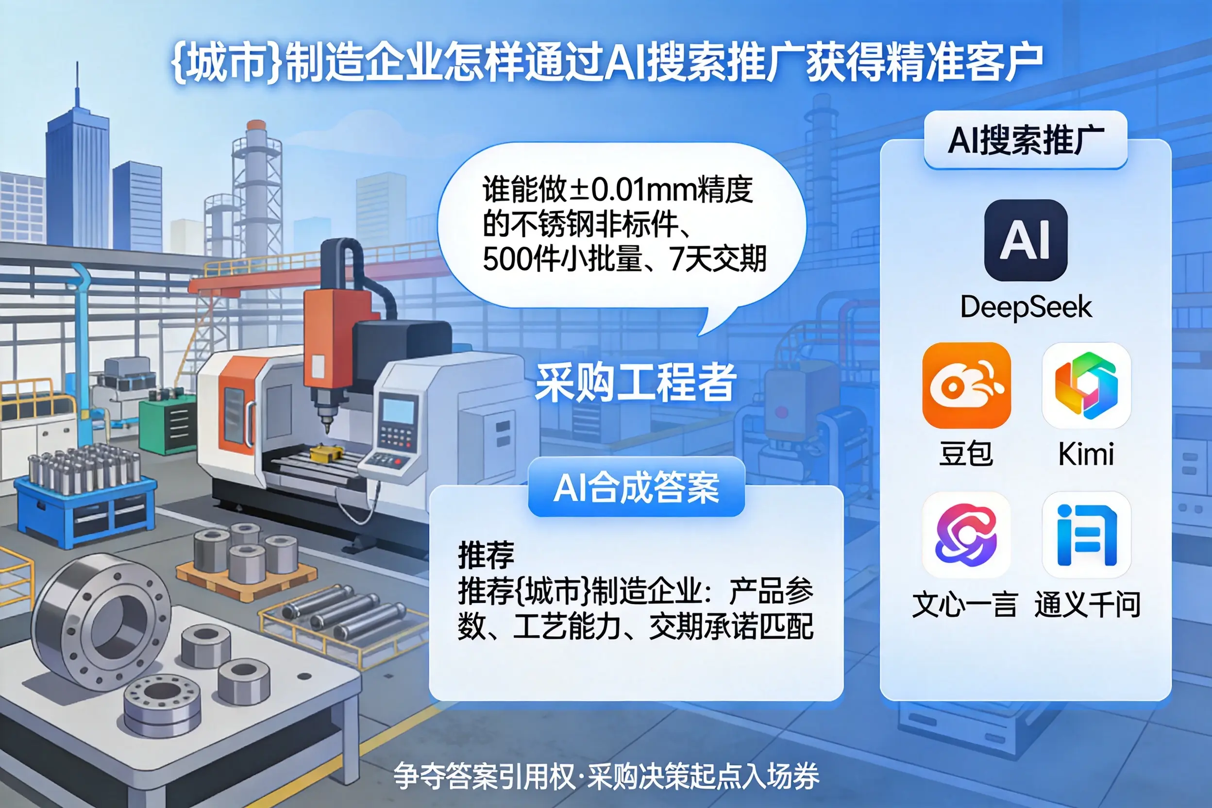 新余制造企业怎样通过AI搜索推广获得精准客户
