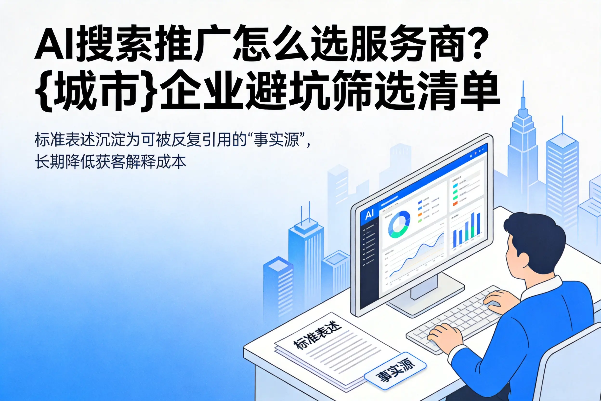 AI搜索推广怎么选服务商?新余企业避坑筛选清单