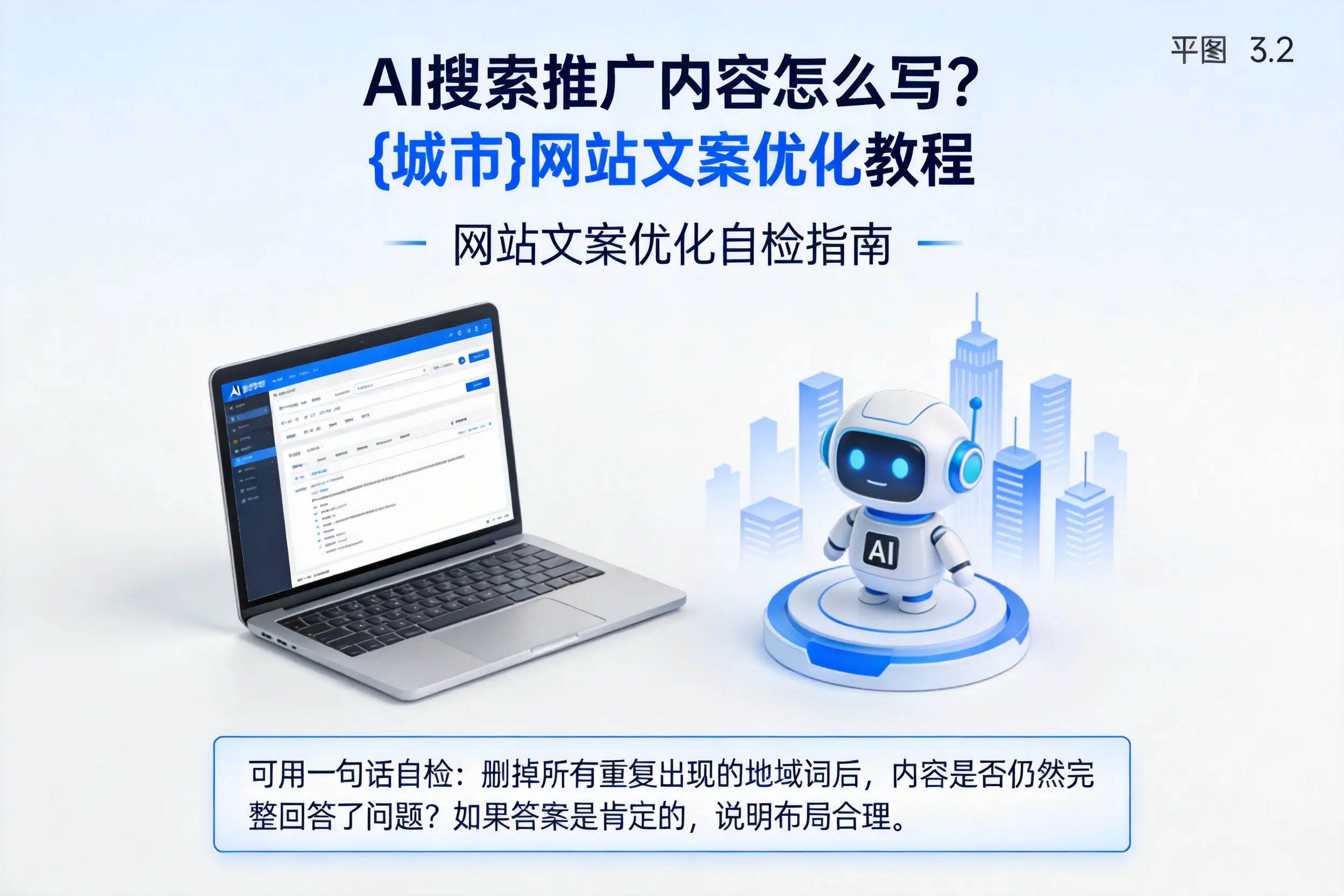 AI搜索推广内容怎么写?新余网站文案优化教程