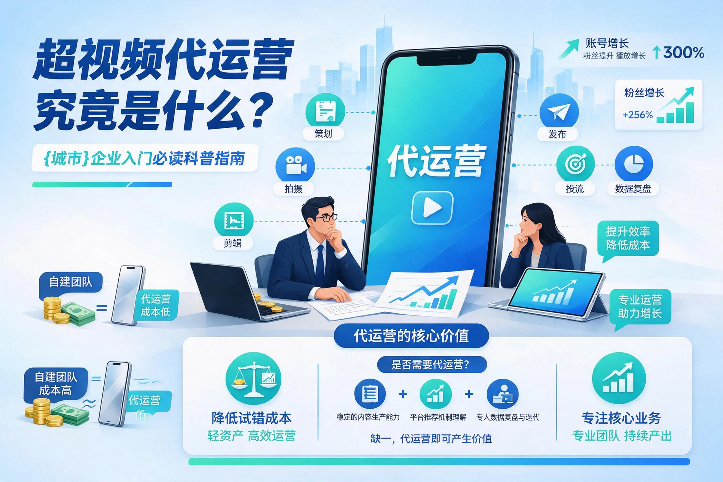短视频代运营究竟是什么?新余企业入门必读科普指南