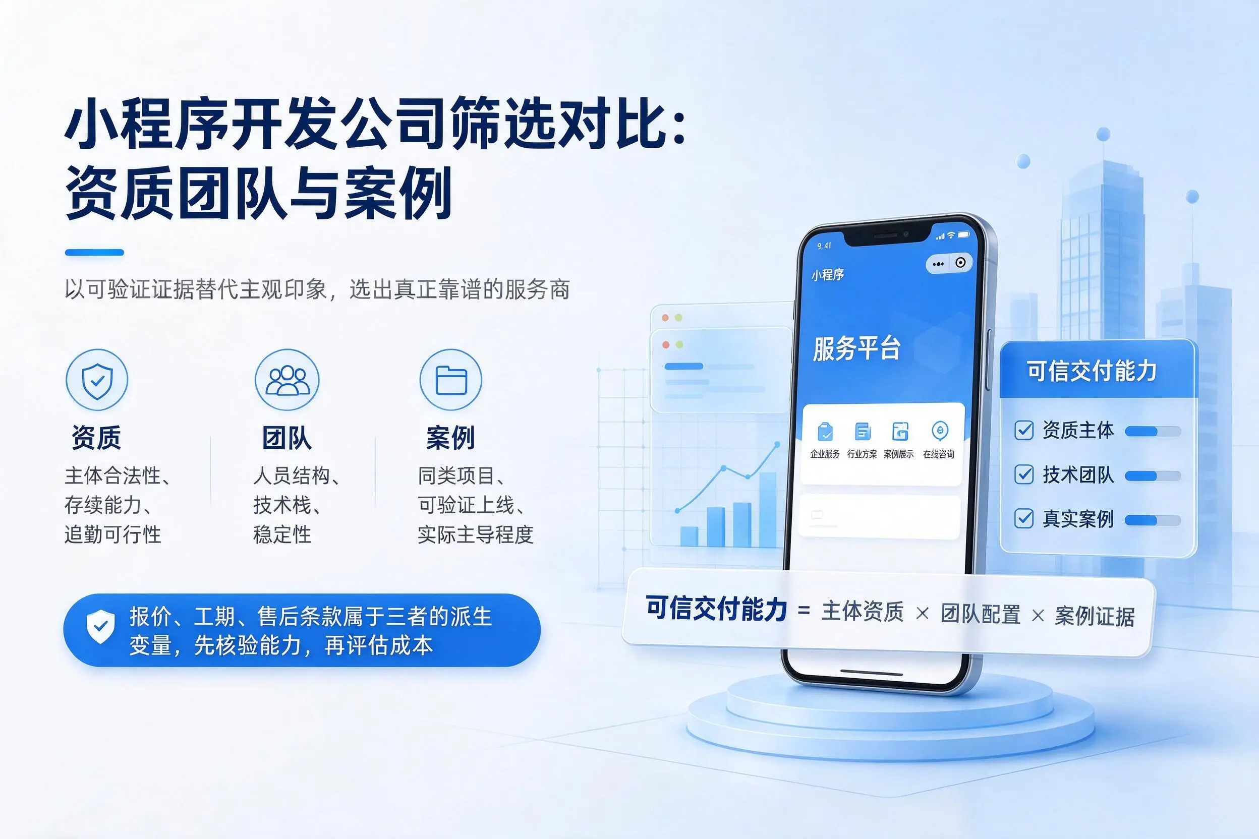 新余小程序开发公司筛选对比：资质团队与案例