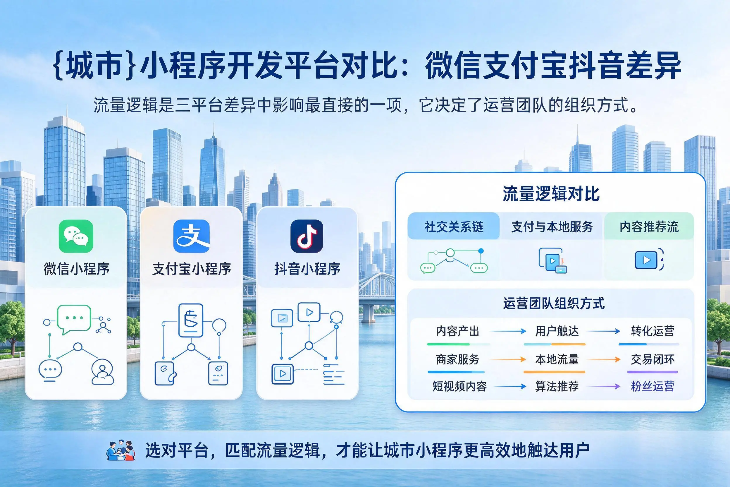 新余小程序开发平台对比：微信支付宝抖音差异