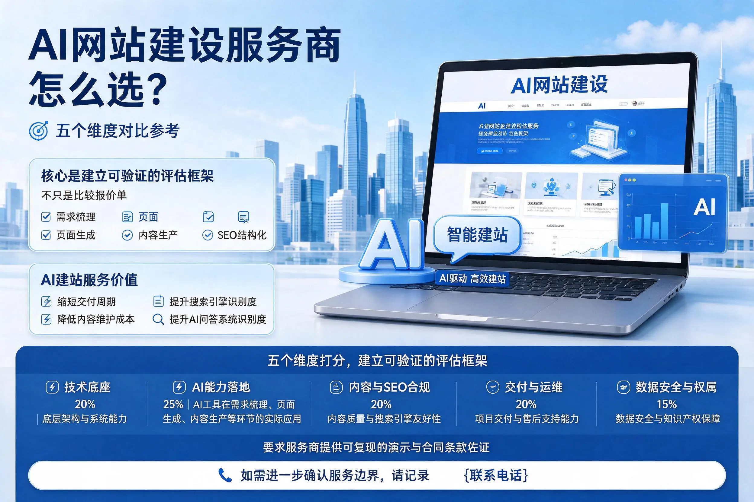 新余AI网站建设服务商怎么选?五个维度对比参考