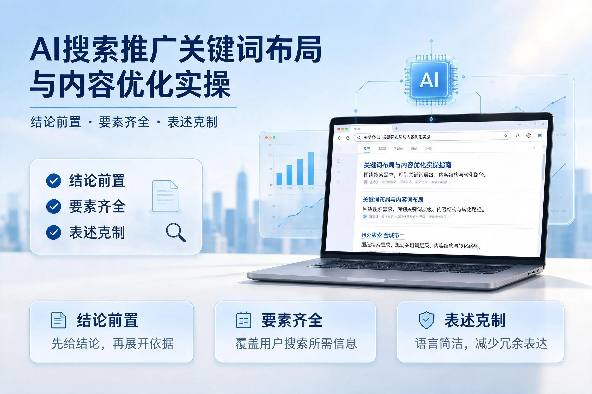 新余AI搜索推广关键词布局与内容优化实操